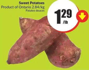 FreshCo Sweet potatoes offer
