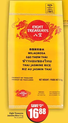 FreshCo Eight treasures jasmine rice offer