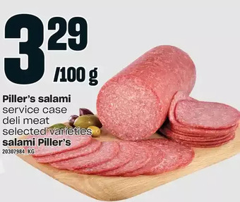 Independent Grocer Piller's salami offer