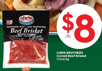 Foodland Chris brothers corned beef brisket offer