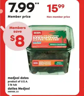 Independent Grocer Medjool dates offer