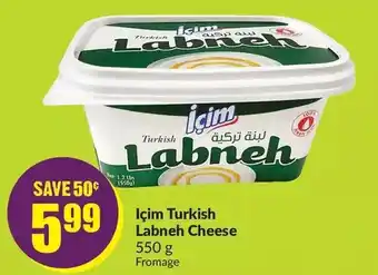 FreshCo Içim turkish labneh cheese offer