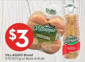 Foodland Villaggio bread or buns offer