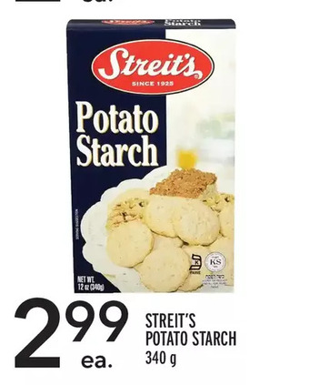 Metro Streit's potato starch offer