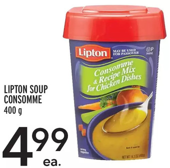 Metro Lipton soup consomme offer