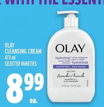 Metro Olay cleansing cream offer