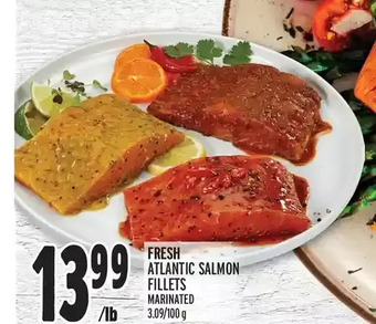 Metro Fresh atlantic salmon fillets offer