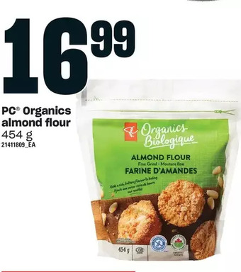 Loblaws Pc organics almond flour offer