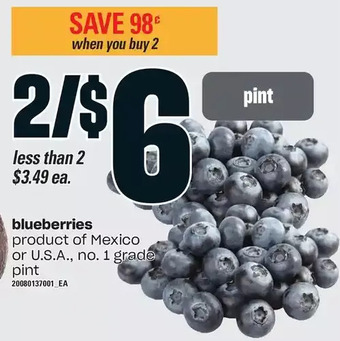 Loblaws Blueberries offer