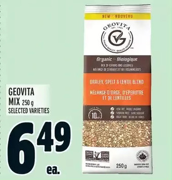 Metro Geovita mix offer