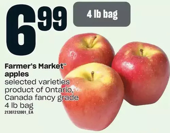 Loblaws Farmer's market apples offer