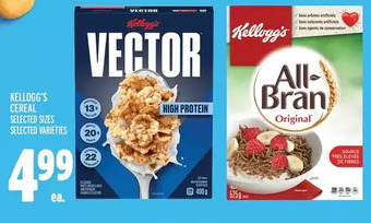 Metro Kellogg's cereal offer