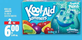 Metro Kool-aid jammers offer