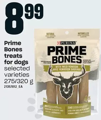 Loblaws Prime bones treats for dogs offer