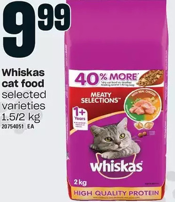 Loblaws Whiskas cat food offer