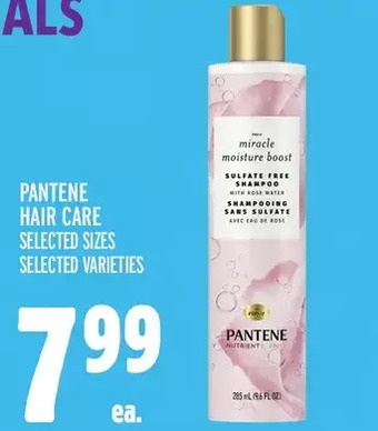 Metro Pantene hair care offer
