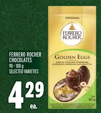 Metro Ferrero rocher chocolates offer
