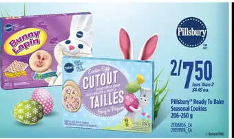 Loblaws Pillsbury ready to bake seasonal cookies offer