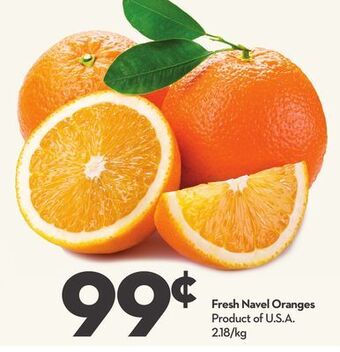 Longo's Fresh navel oranges offer