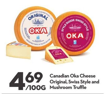 Longo's Canadian oka cheese offer