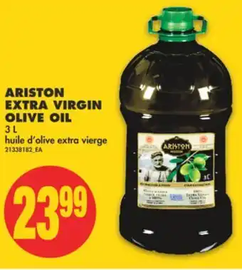 No Frills Ariston extra virgin olive oil, 3 l offer