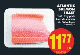 No Frills Atlantic salmon fillet offer