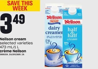 Independent Grocer Neilson cream, 473 ml/1 l offer