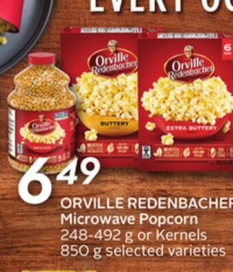 Sobeys Orville redenbacher microwave popcorn offer