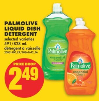 No Frills Palmolive liquid dish detergent, 591/828 ml offer