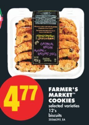 No Frills Farmer's market™ cookies, 12's offer