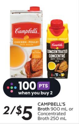 Sobeys Campbell's broth offer
