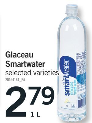 Fortinos Glaceau smartwater, 1 l offer