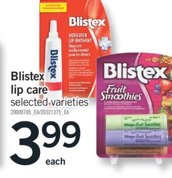 Fortinos Blistex lip care offer