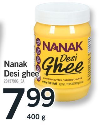 Fortinos Nanak desi ghee, 400 g offer