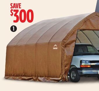 Canadian Tire Shelter logic garage-in-a-box alpine suv/truck shelter, 13 x 20 x 12' h offer