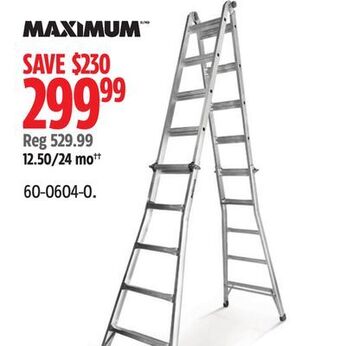 Canadian Tire Maximum 4-in-1 hybrid aluminum hand truck offer