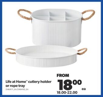 Real Canadian Superstore Life at home™ cutlery holder or rope tray offer