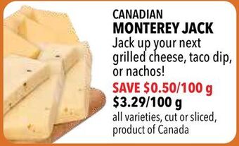 Farm Boy Canadian monterey jack jack offer