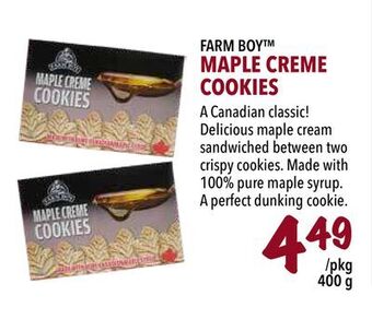 Farm Boy Farm boy™ maple creme cookies offer