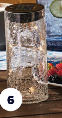 Real Canadian Superstore Life at home™ solar glass décor with mini lights offer