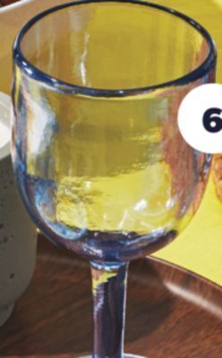 Real Canadian Superstore Life at home™ handmade wine glass, 14.5 oz offer