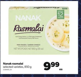 Real Canadian Superstore Nanak rasmalai, 850 g offer