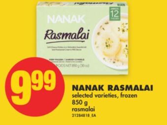 No Frills Nanak rasmalai, 850 g offer