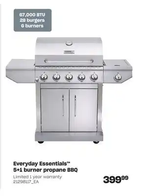 Loblaws Everyday essentials™ 5+1 burner propane bbq offer
