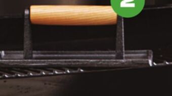 Loblaws Pc® cast iron grill press offer