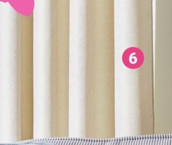 Giant Tiger Debbie travis 2 pack jacquard curtains offer