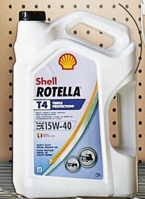 Walmart Shell rotella t4 triple protection heavy-duty diesel engine oil offer
