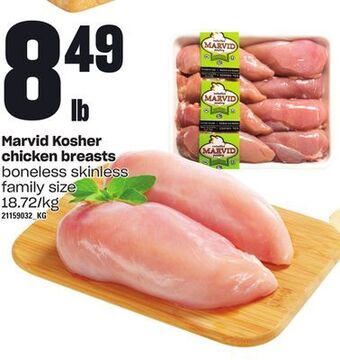Loblaws Marvid kosher chicken breasts offer