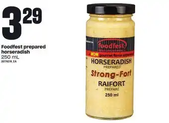 Loblaws Foodfest prepared horseradish, 250 ml offer