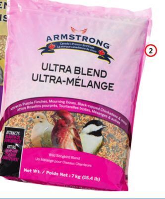 Home Hardware Ultra blend bird food offer